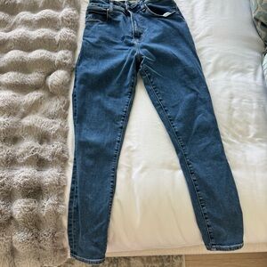 Abercrombie & Fitch Blue High-Rise Women's Jeans